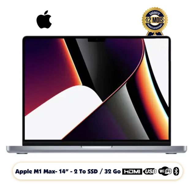 2021 14 Inch MacBook Pro Apple M1 Max With 10 Core Cpu 32 Core Gpu 2Tb